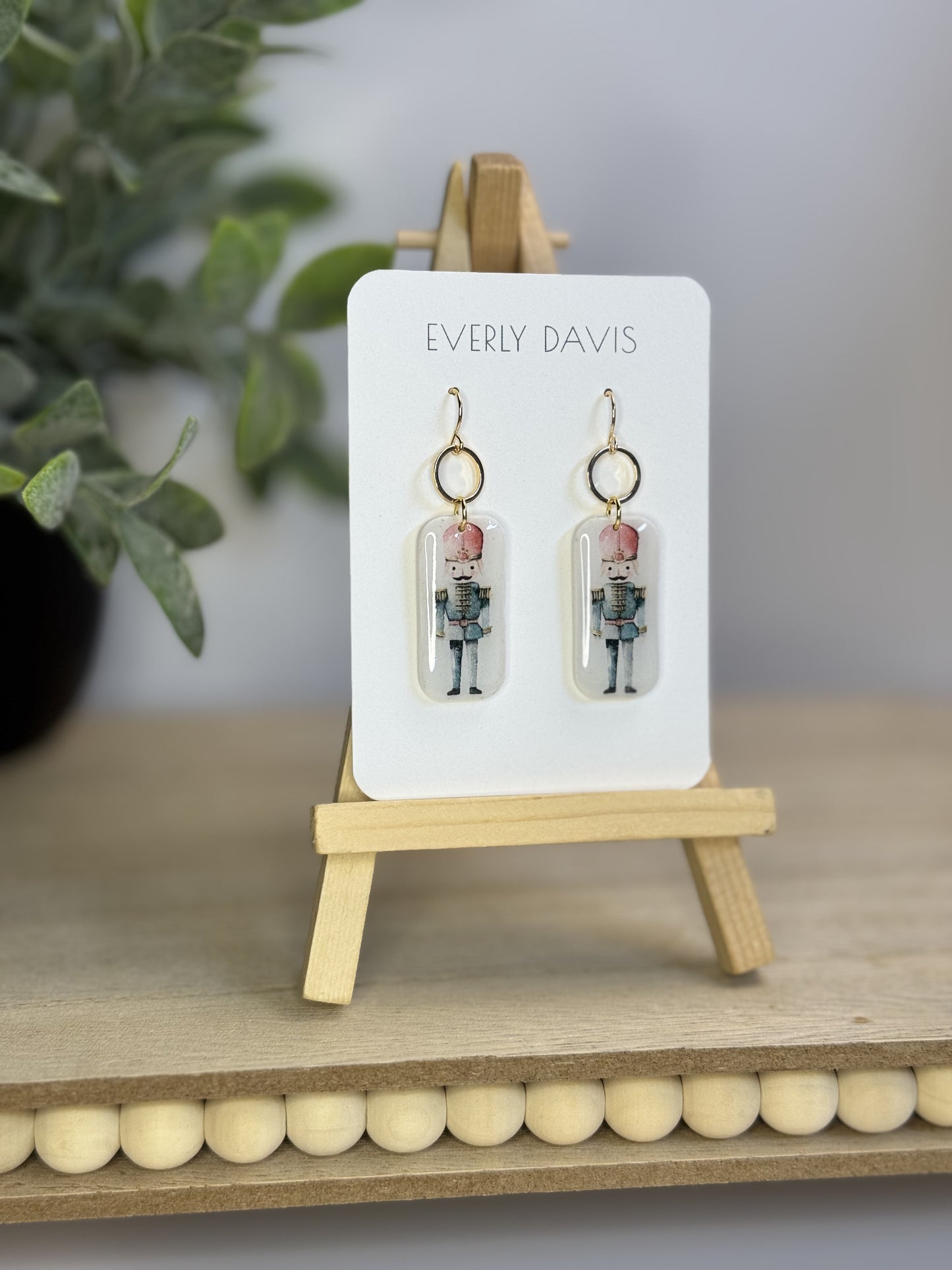 Nutcracker earrings