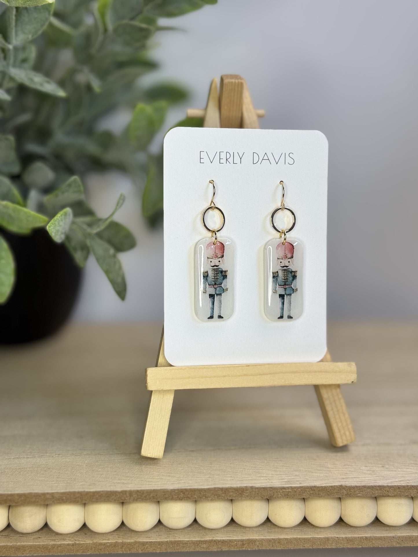 Nutcracker earrings