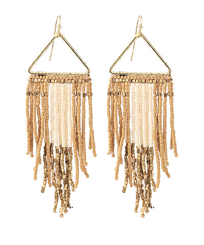 Tricia Seed Bead Earrings