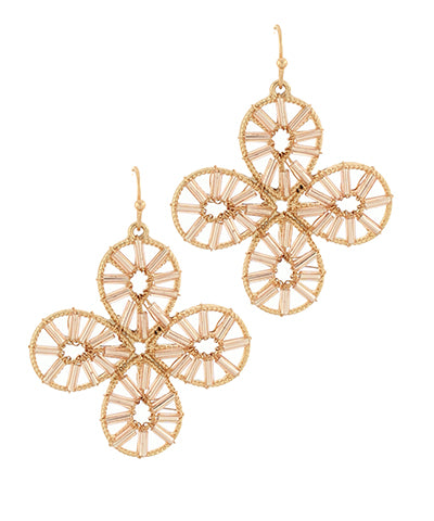 Flower Drop Earrings