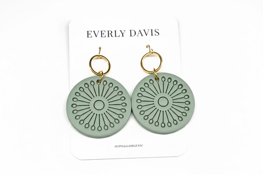 Boho Circle Earrings