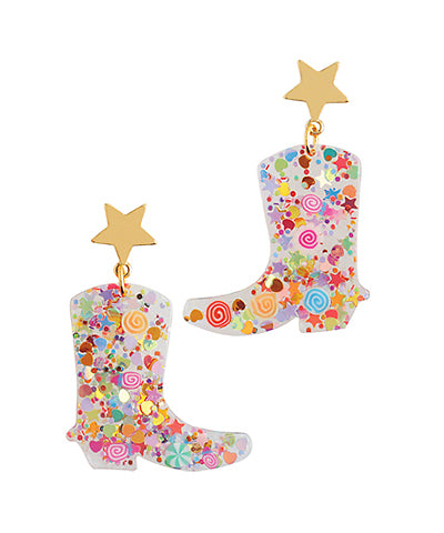 Sparkled Cowboy Boot