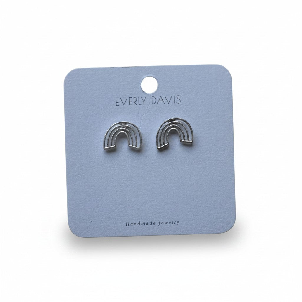 Metal Rainbow Studs