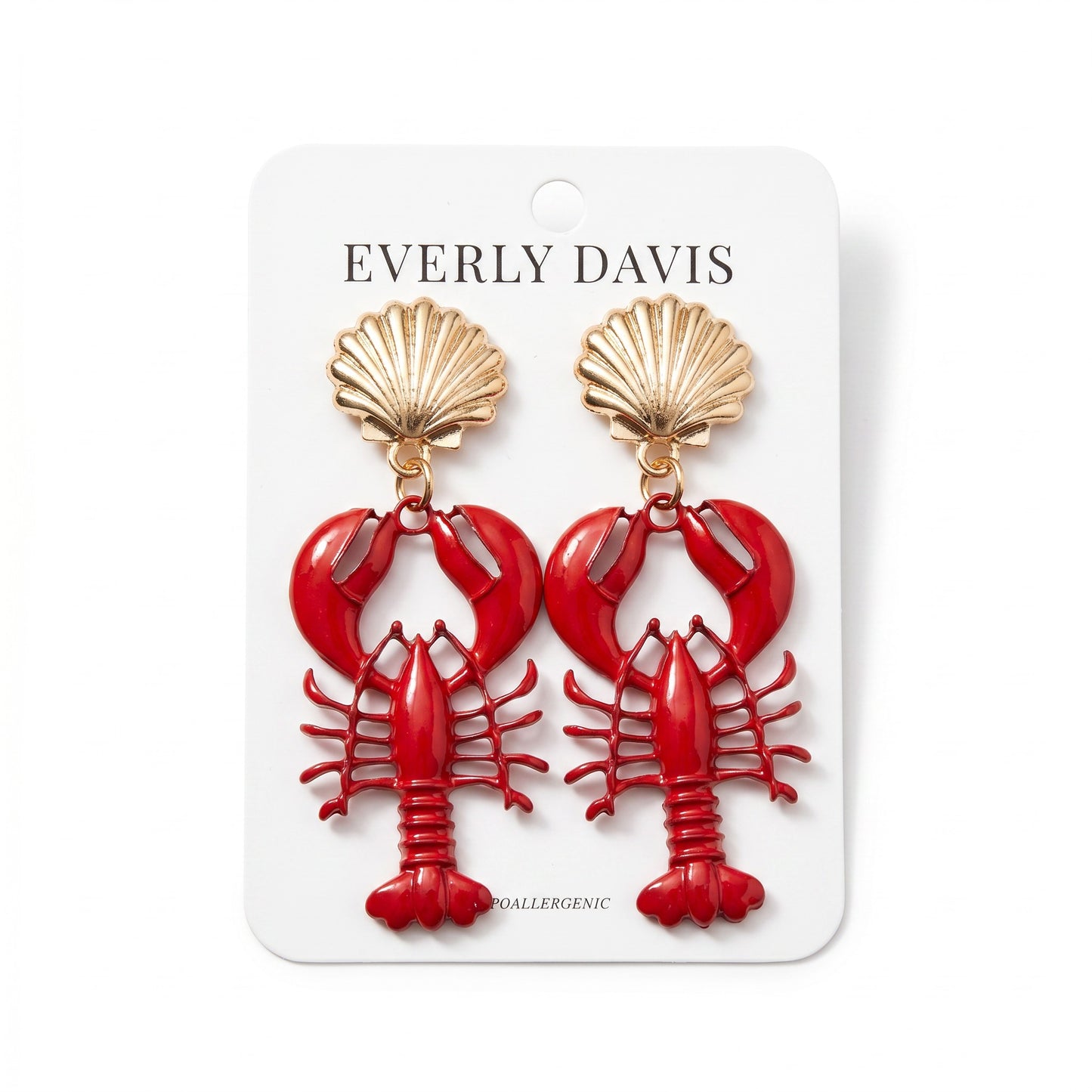 Lobster Dangle Earring