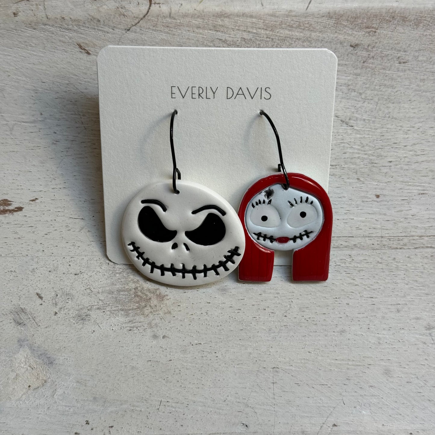 Skeleton Couple Earrings