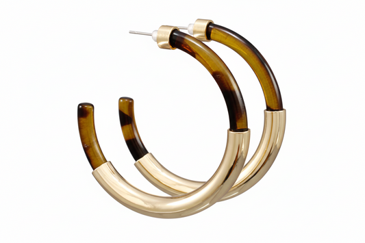 Metal Tube Tortoise Hoops