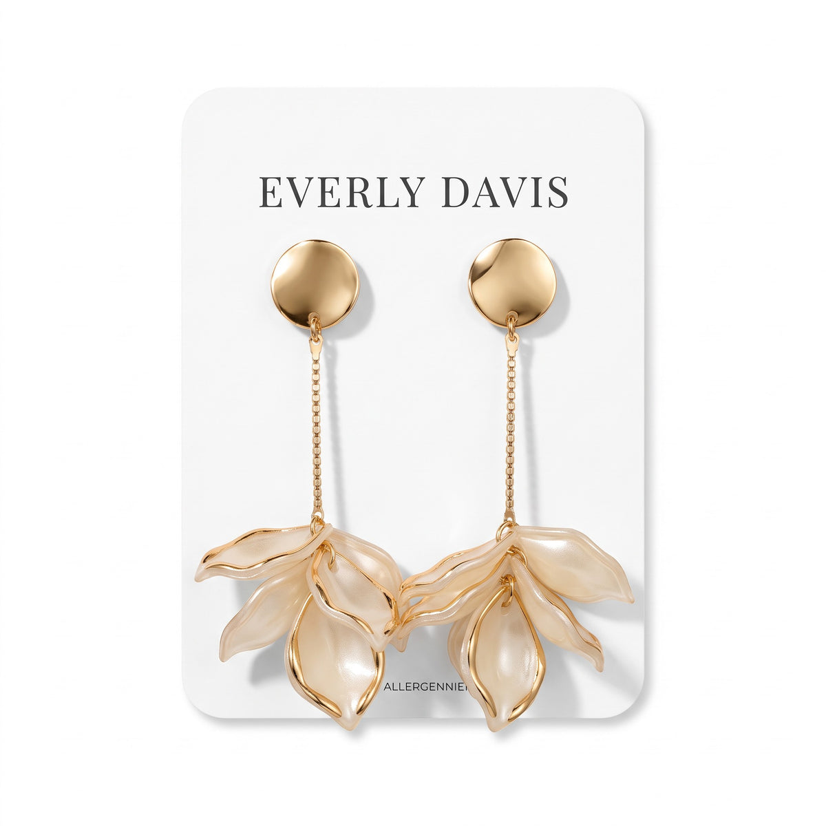 Cluster Petal Earrings