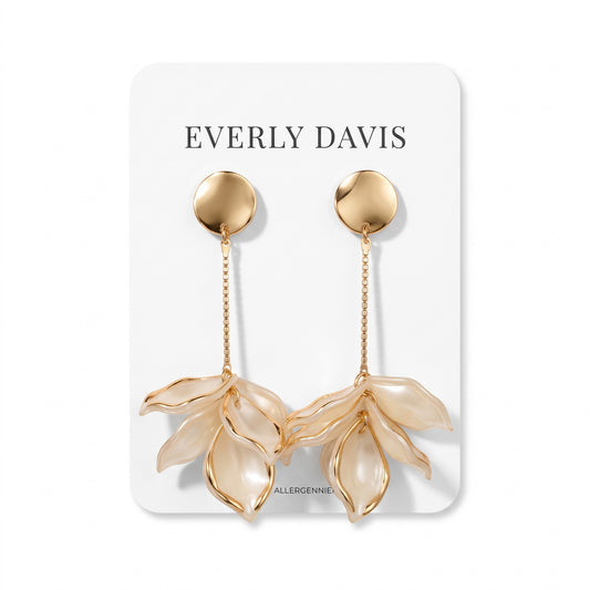 Cluster Petal Earrings