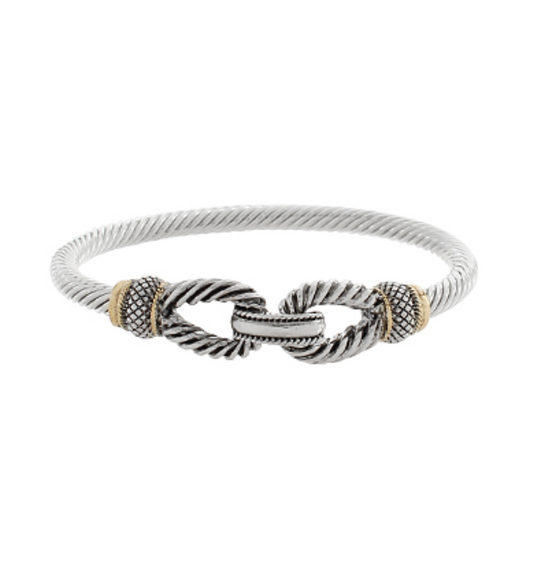 Twisted Rope Style Cable Bracelet