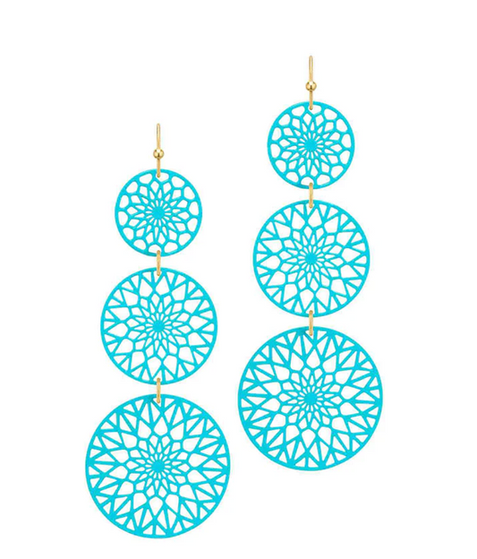 Filigree Drop Earring