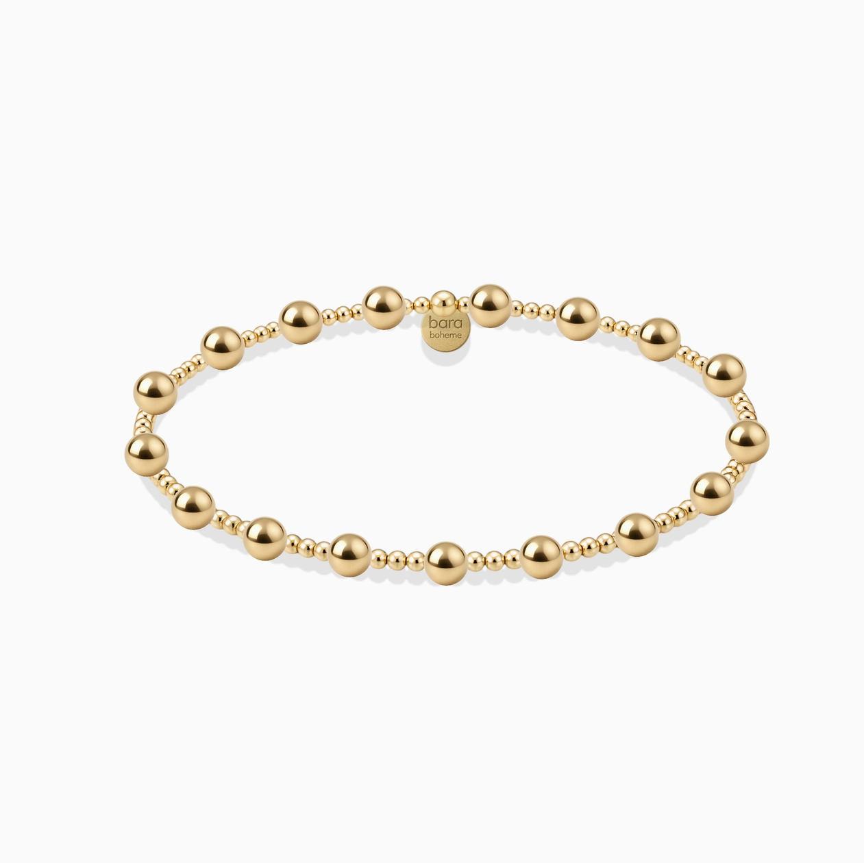 Angelina Beaded Gold Bracelet