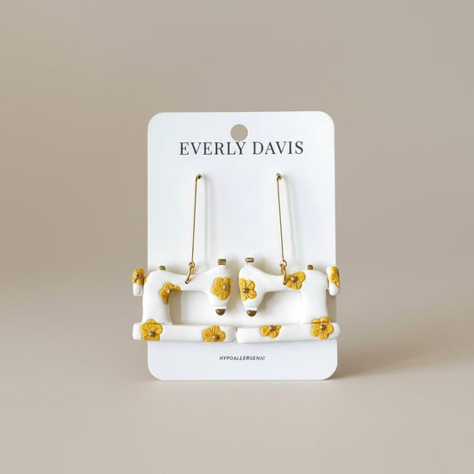 Sewing Machine Earrings