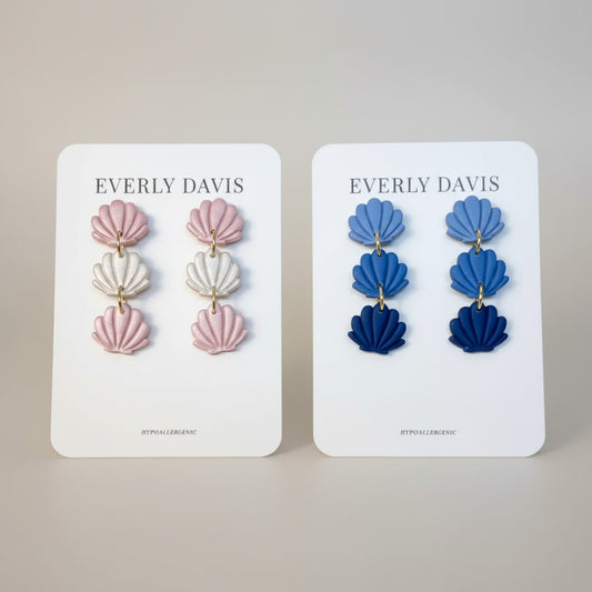 Three Shells Earrings