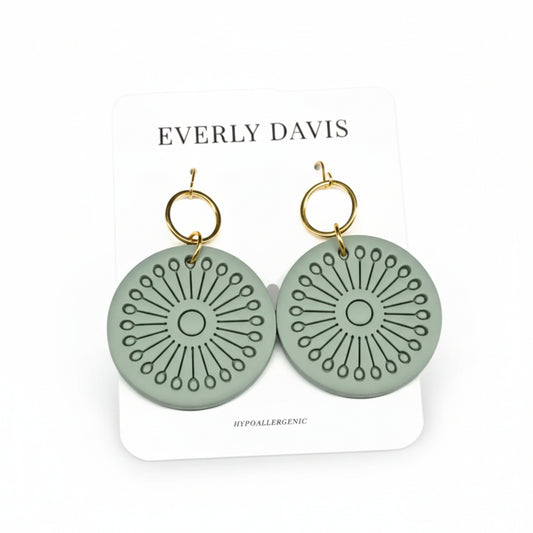 Boho Circle Earrings