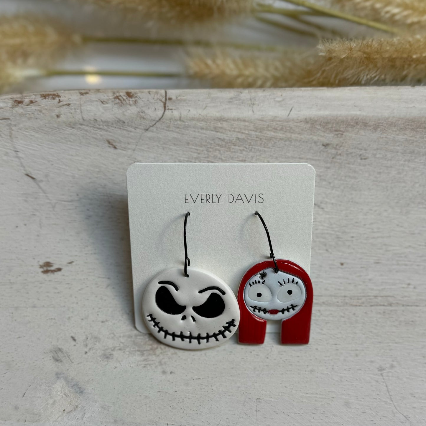 Skeleton Couple Earrings